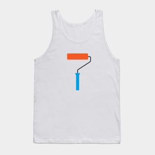 Paint Roller pattern Tank Top